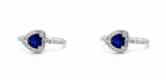 Boucles d'oreilles Cianfrone Gioielli Femme in Or Zaffiro 0.80 Ct OROR-36-198 - OROR-36-198